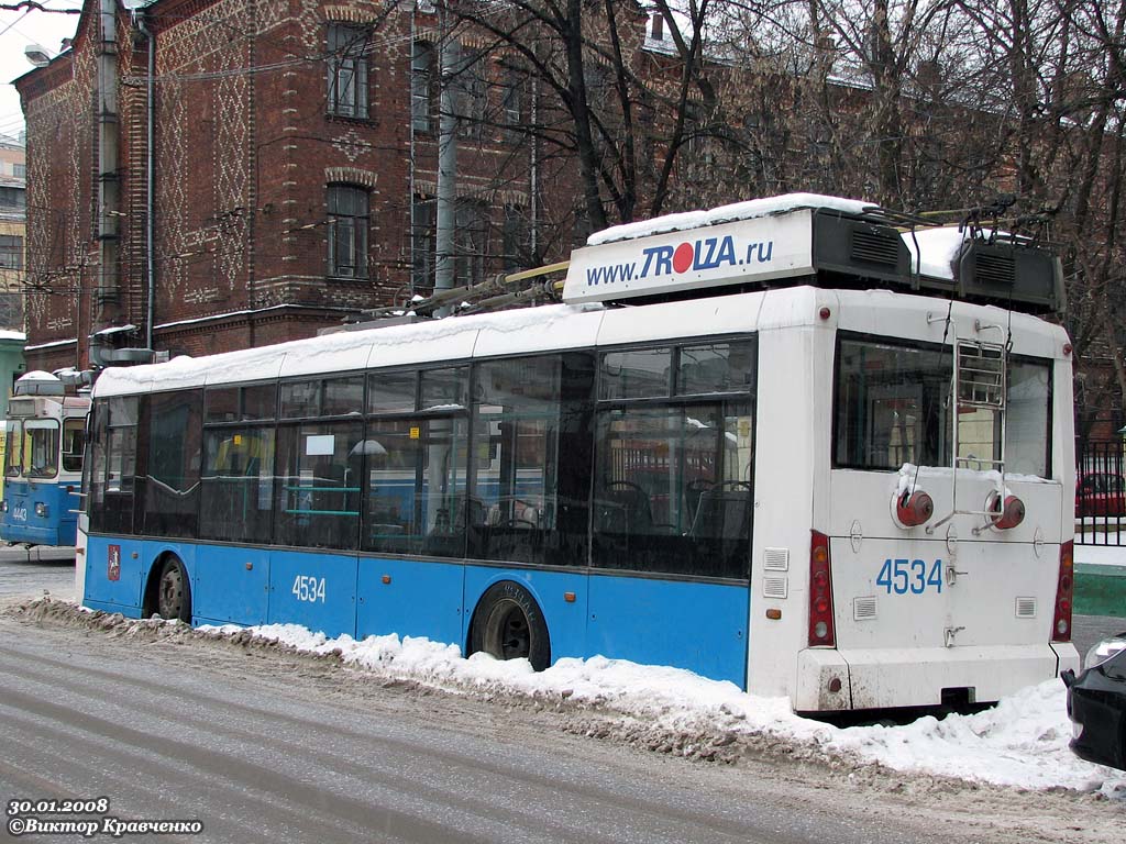Москва, Тролза-5265.00 «Мегаполис» № 4534