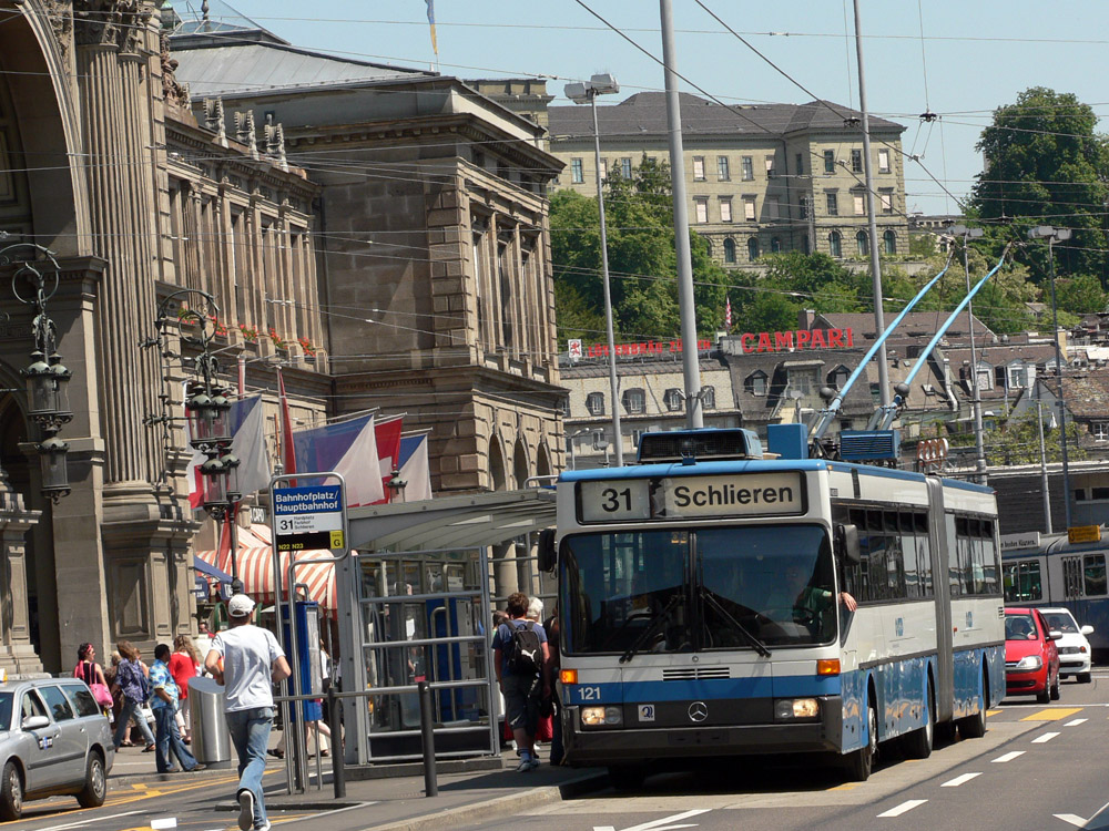 Zürich, Mercedes-Benz O405GTZ Nr. 121