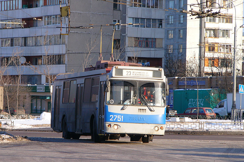 Москва, ЗиУ-682Г-016.02 (с широкой 1-й дверью) № 2751