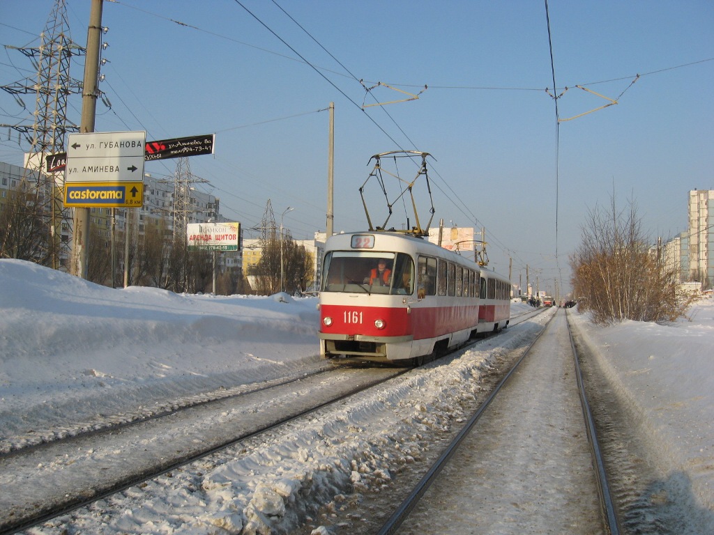 Samara, Tatra T3SU (2-door) № 1161