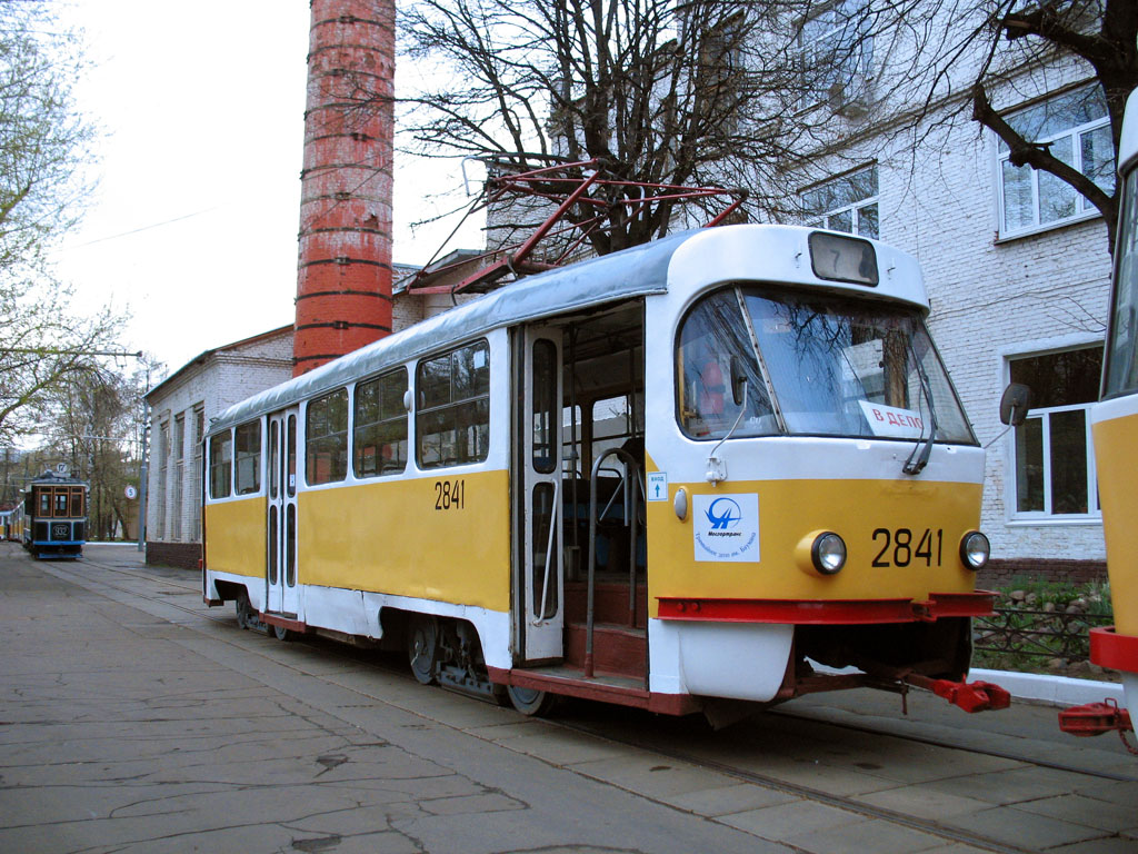 Москва, Tatra T3SU № 2841 Москва, Tatra T3SU № 2841