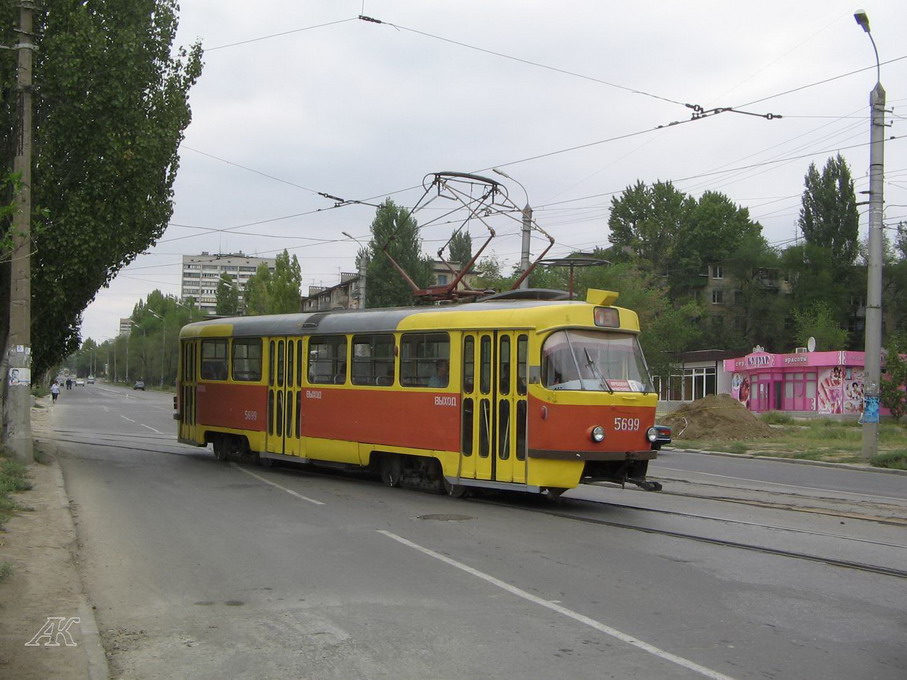 Волгоград, Tatra T3SU № 5699