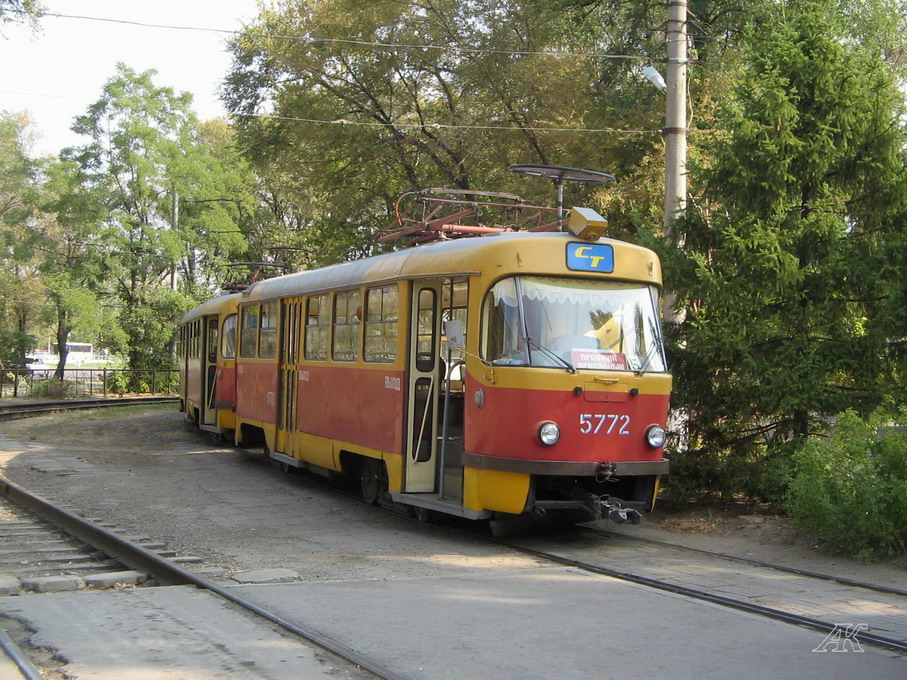 Волгоград, Tatra T3SU № 5772; Волгоград, Tatra T3SU № 5771
