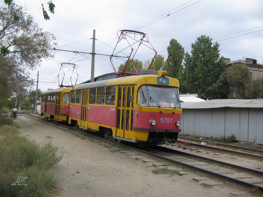 Volgograd, Tatra T3SU # 5787; Volgograd, Tatra T3SU # 5788