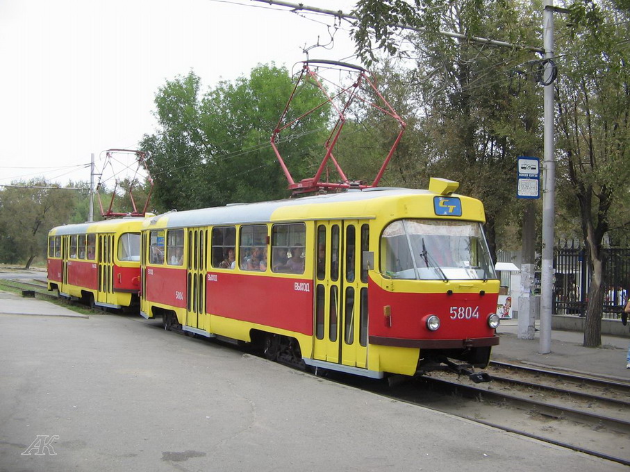 Волгоград, Tatra T3SU № 5804