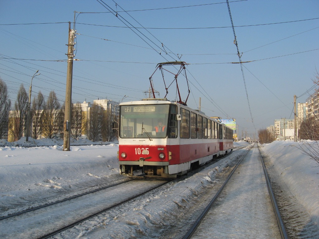 Самара, Tatra T6B5SU № 1035