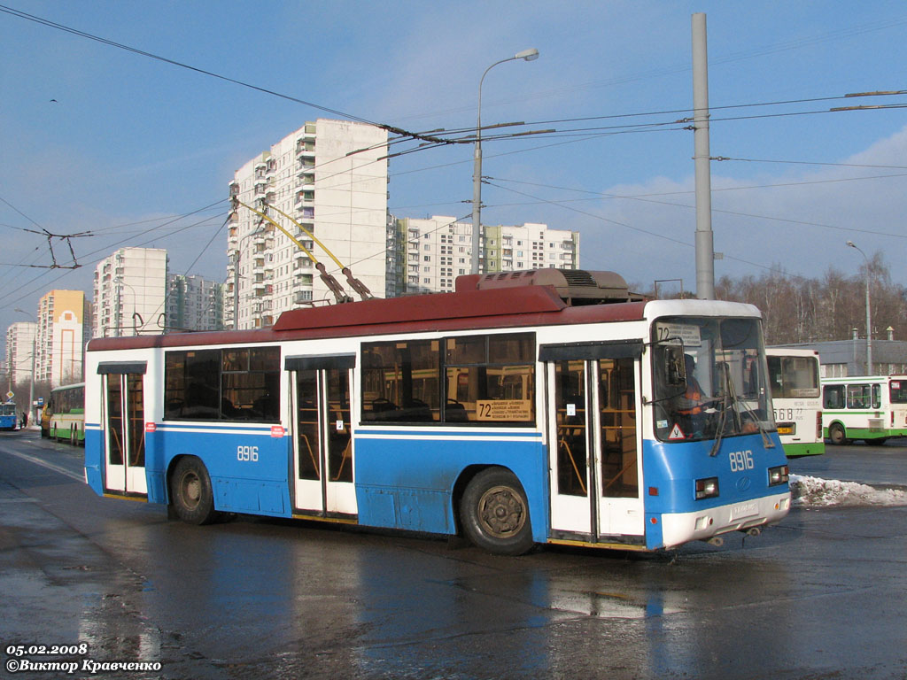 Москва, БТЗ-52761Р № 8916 Москва, БТЗ-52761Р № 8916
