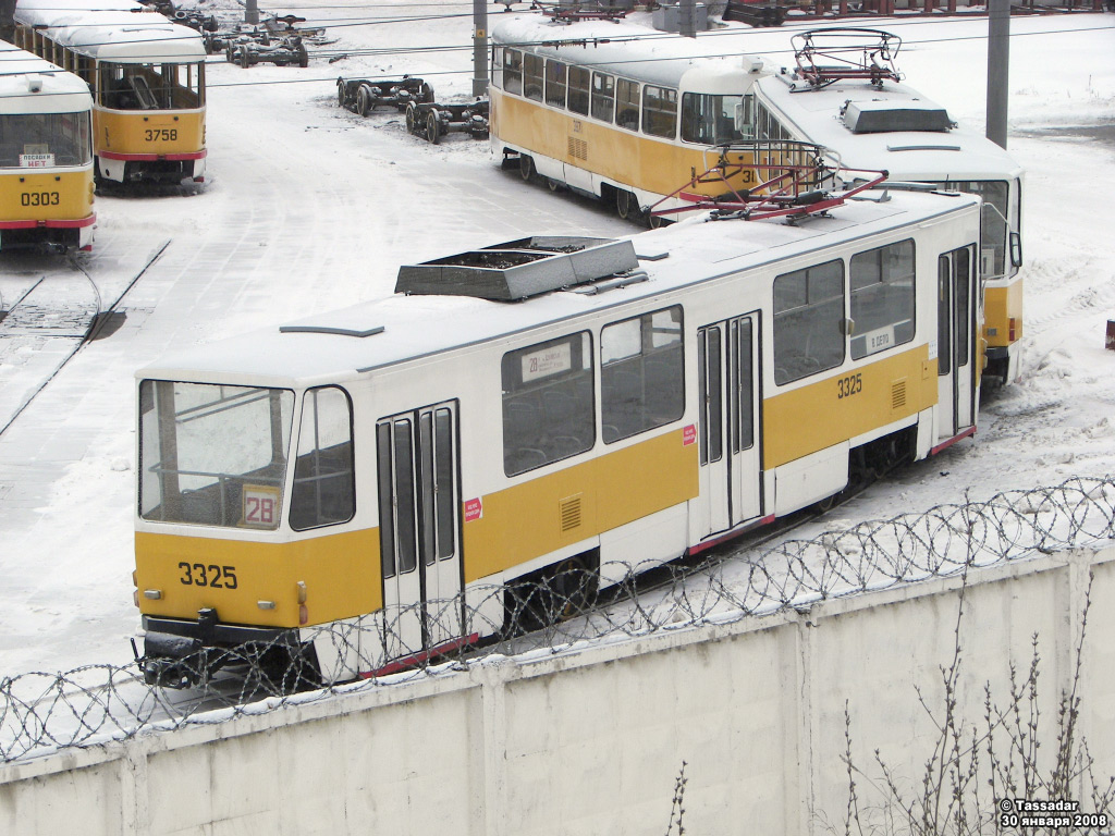 Maskva, Tatra T7B5 nr. 3325