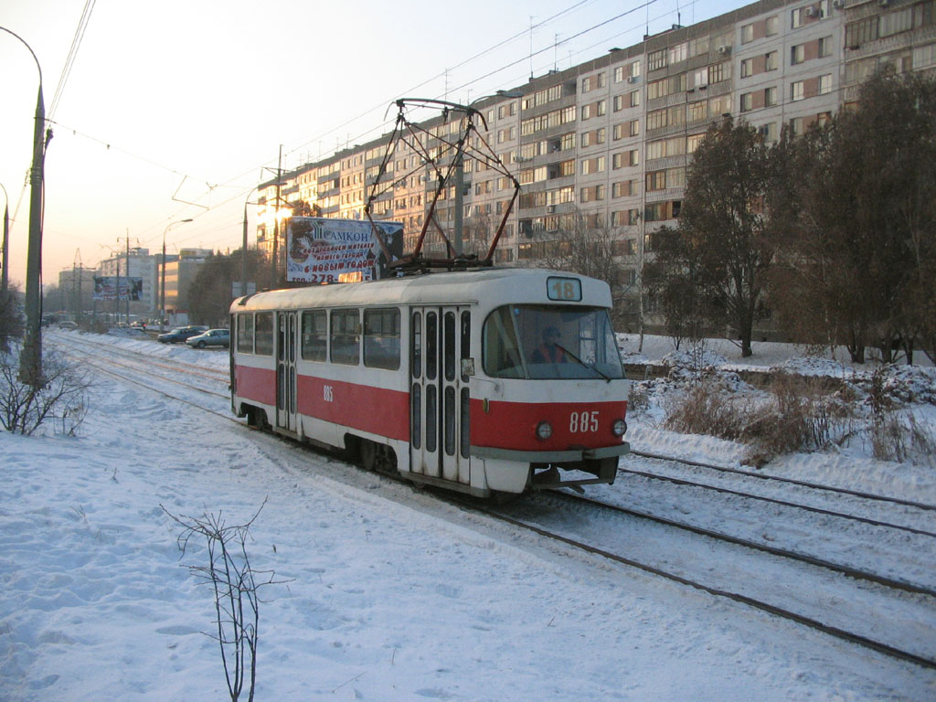 Самара, Tatra T3SU № 885