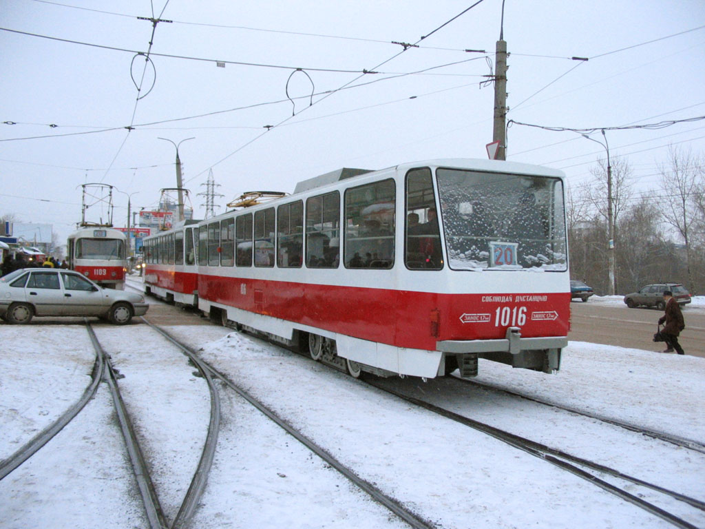 Самара, Tatra T6B5SU № 1016