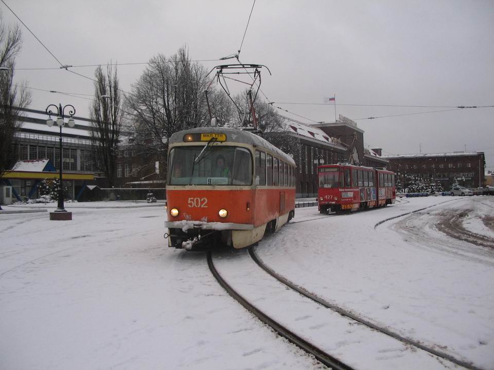 Калининград, Tatra T4D № 502 Калининград, Tatra T4D № 502