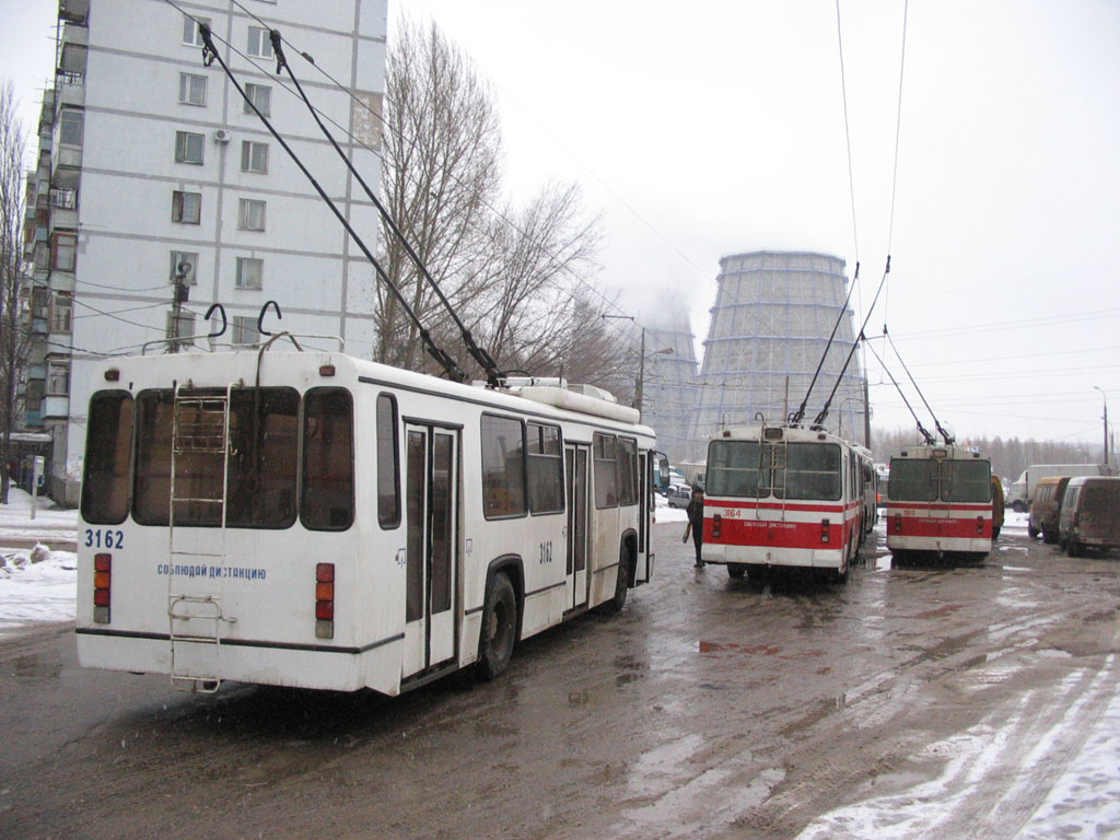 Самара, БТЗ-5276-04 № 3162; Самара — Конечные станции и кольца (троллейбус)