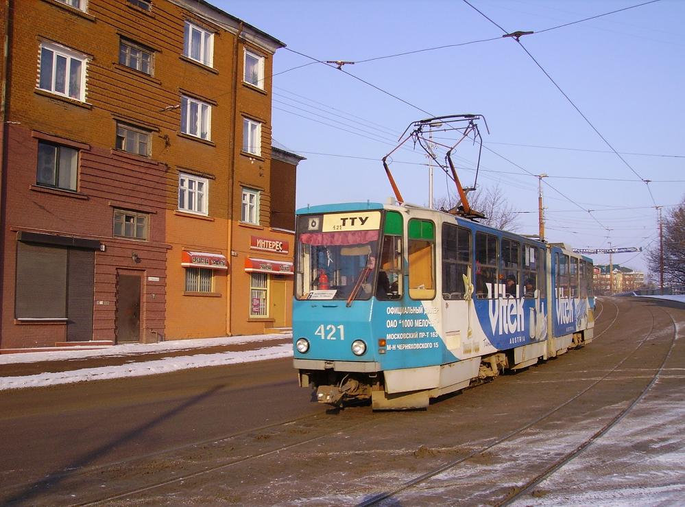 Калининград, Tatra KT4SU № 421