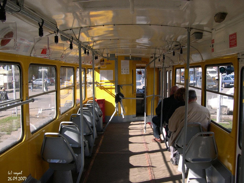 Москва, Tatra T3SU № 3941