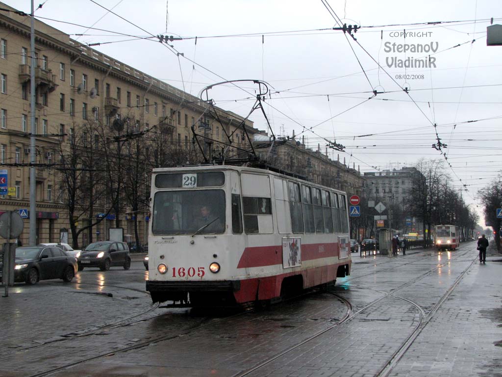 Санкт-Пецярбург, ЛМ-68М № 1605