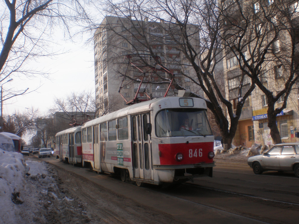 Szamara, Tatra T3SU — 846