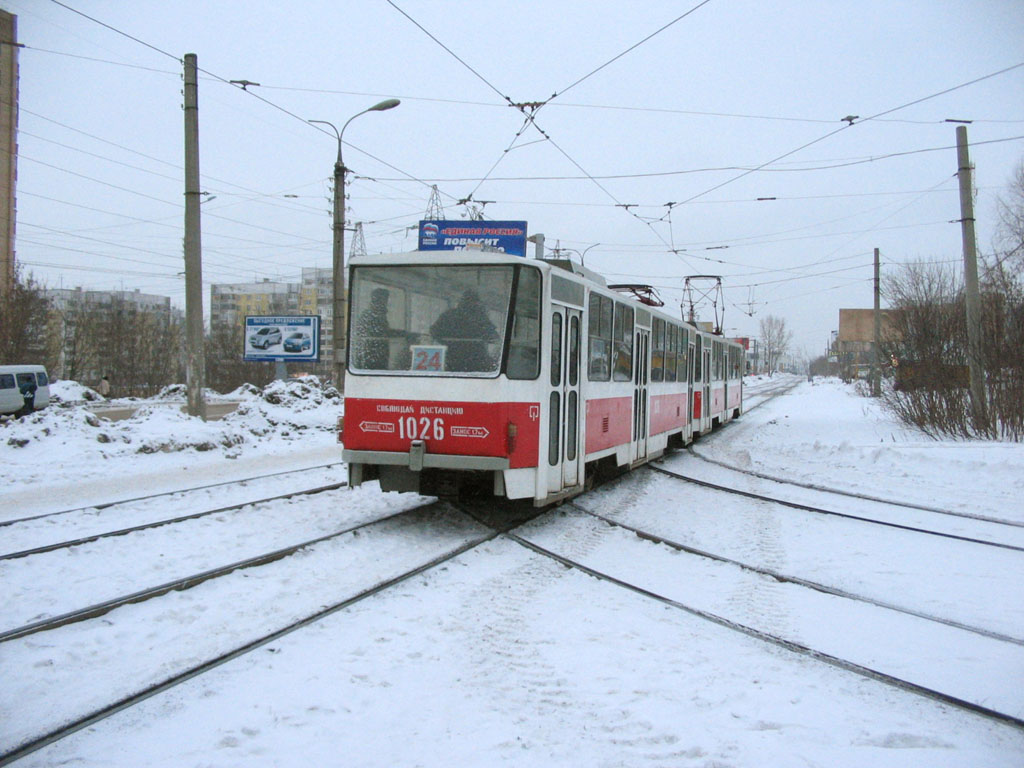 Самара, Tatra T6B5SU № 1026