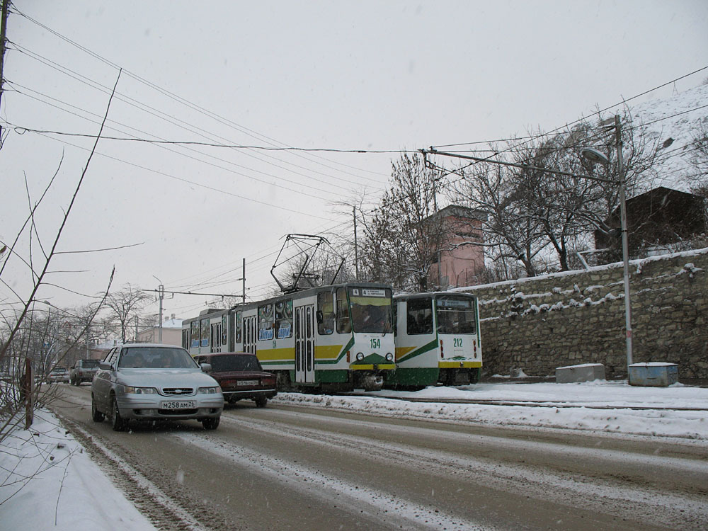 Пятигорск, Tatra KT4SU № 154