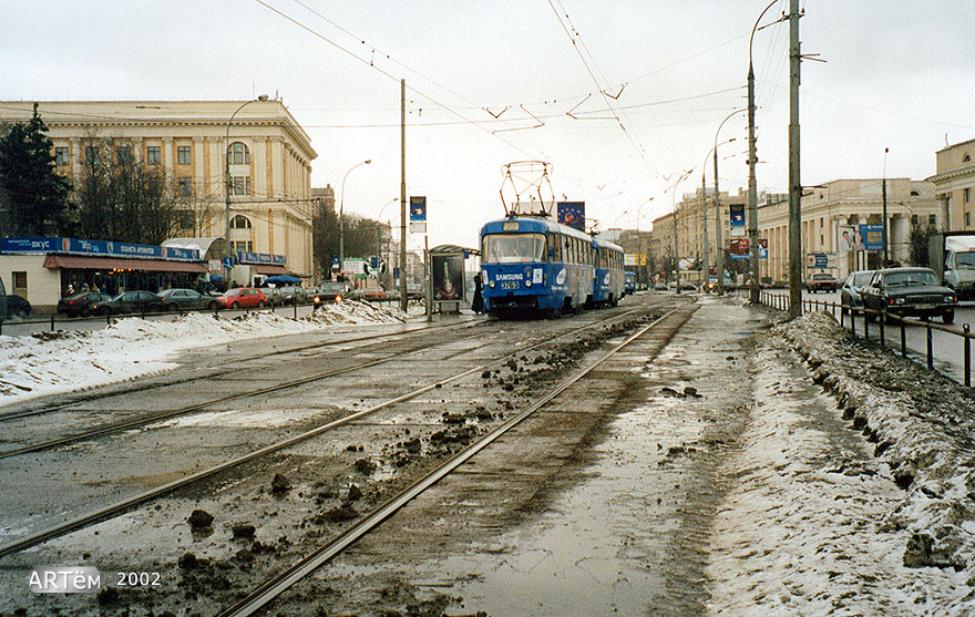 Moscow, Tatra T3SU # 3763