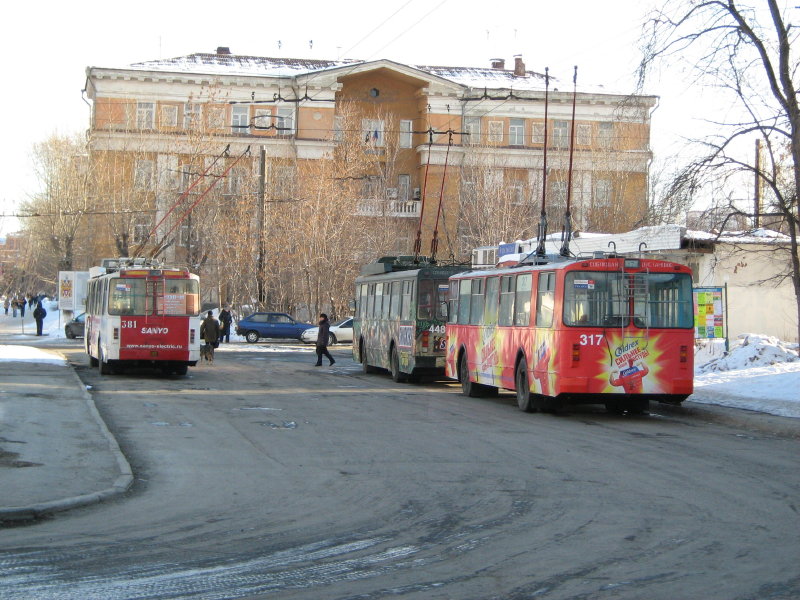 Екатеринбург, ЗиУ-682Г [Г00] № 317; Екатеринбург — Конечные станции и разворотные кольца