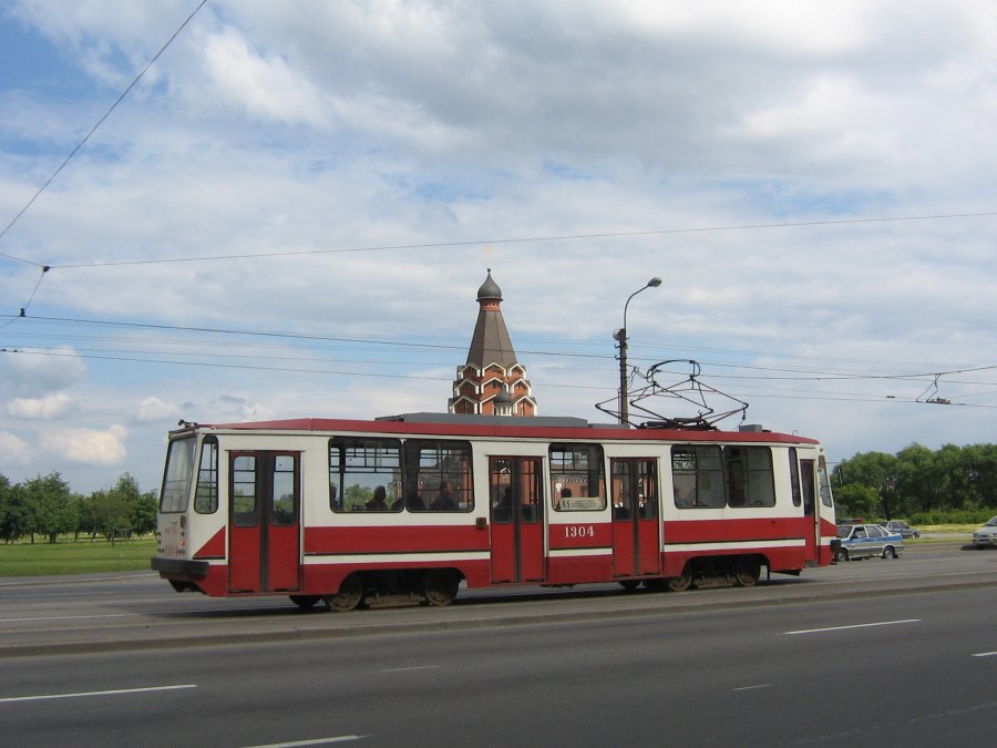 Санкт-Петербург, 71-134К (ЛМ-99К) № 1304