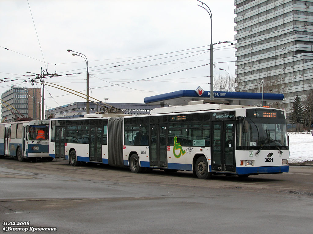 Москва, ВМЗ-62151 «Премьер» № 3651