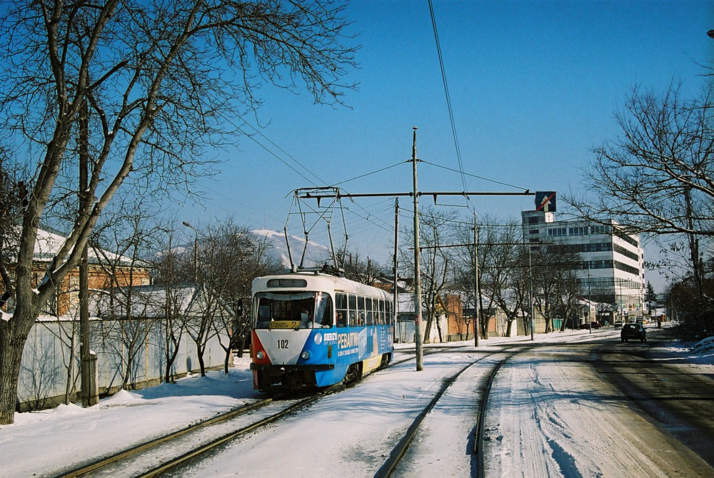 Пятигорск, Tatra T4D № 102 Пятигорск, Tatra T4D № 102