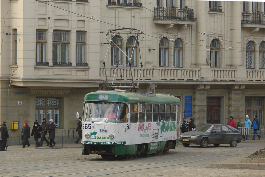 Léopol, Tatra T4SU N°. 865