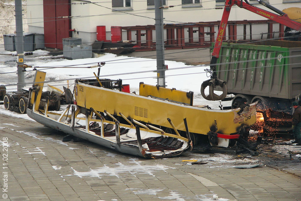 Москва, Tatra T3SU № 3758
