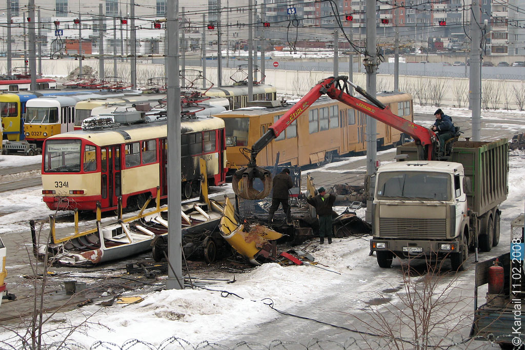 Москва, Tatra T3SU № 3758