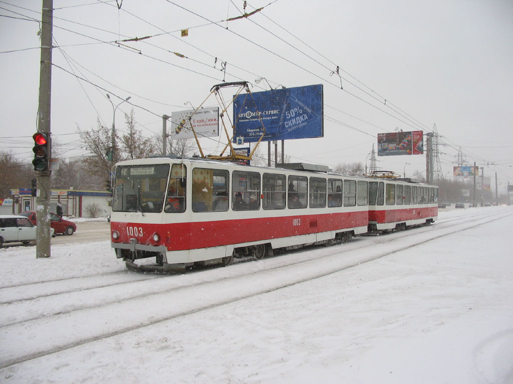Самара, Tatra T6B5SU № 1003