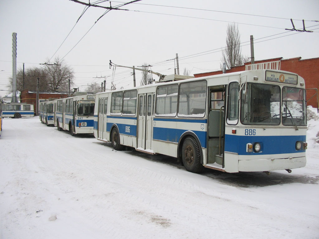 Самара, ЗиУ-682Г [Г00] № 886; Самара — Троллейбусное депо № 1