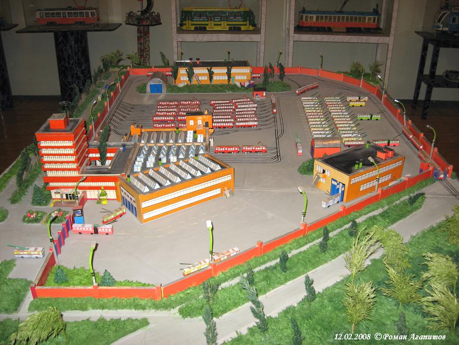 Sankt Peterburgas — Joint tramway-trolleybus depot