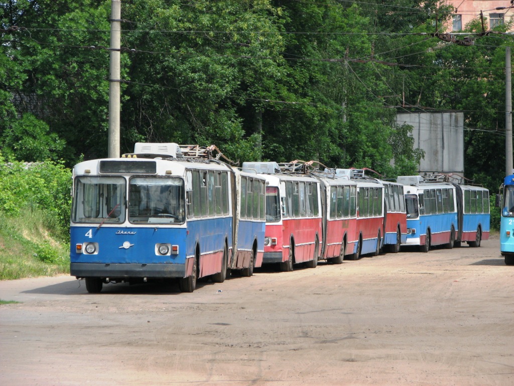 Тверь, ЗиУ-683Б [Б00] № 4; Тверь — Троллейбусный парк