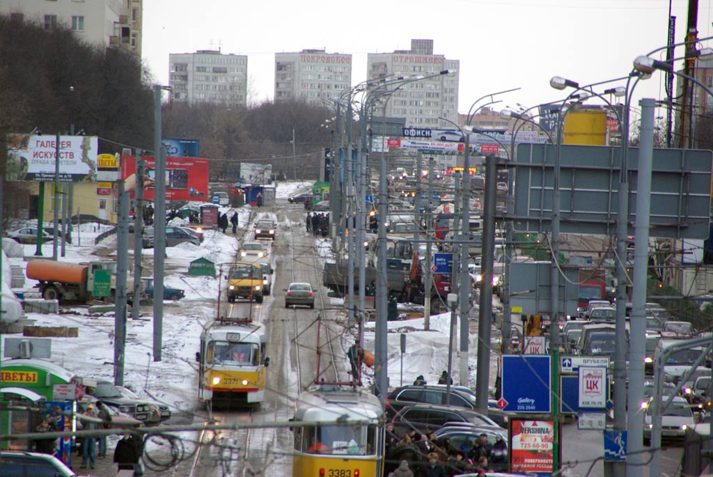 Москва — Виды с высоты; Москва — Трамвайные линии: САО