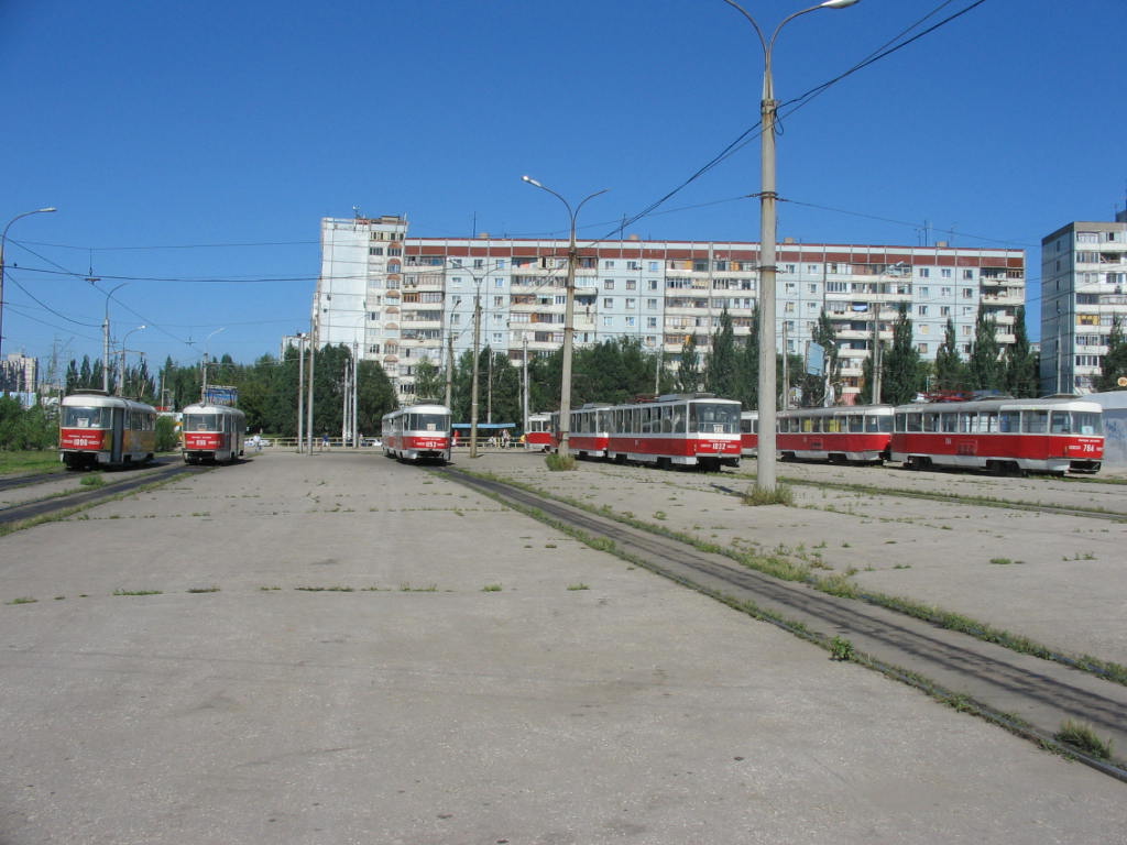 Самара — Конечные станции и кольца (трамвай)