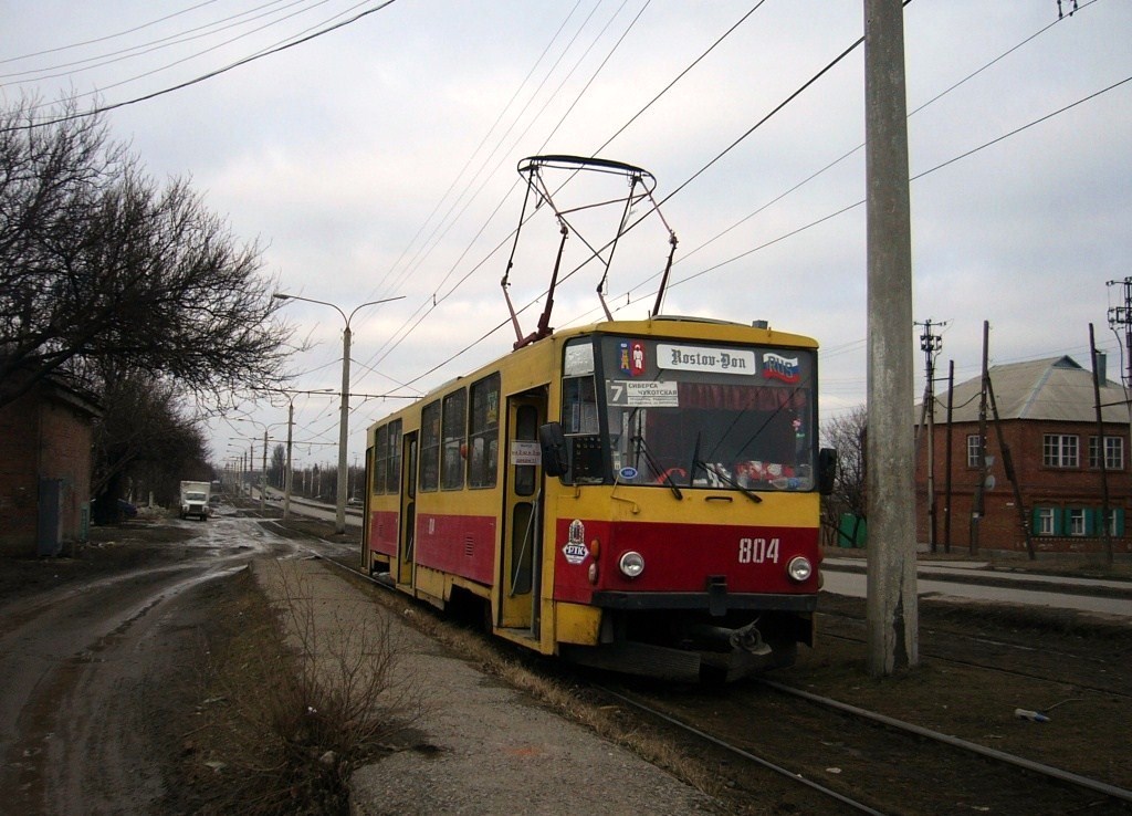 Ростов-на-Дону, Tatra T6B5SU № 804