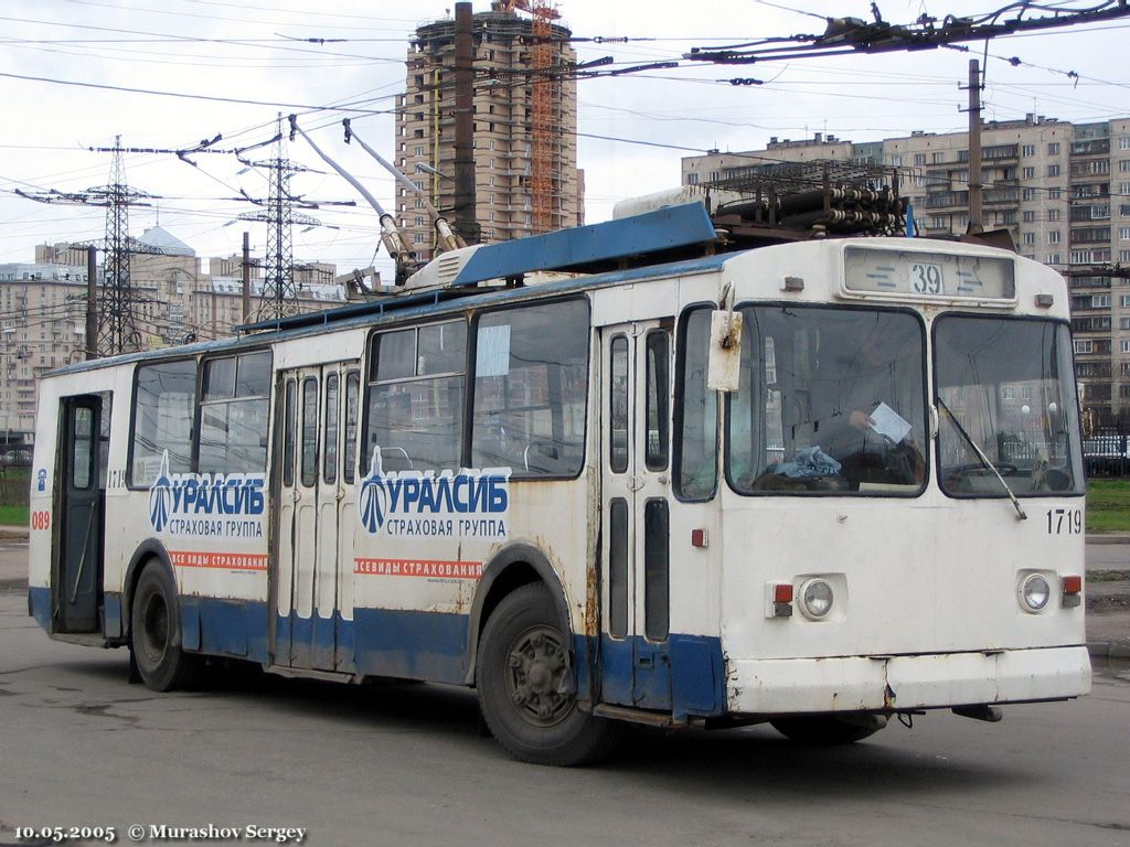 Санкт-Петербург, ЗиУ-682В-012 [В0А] № 1719