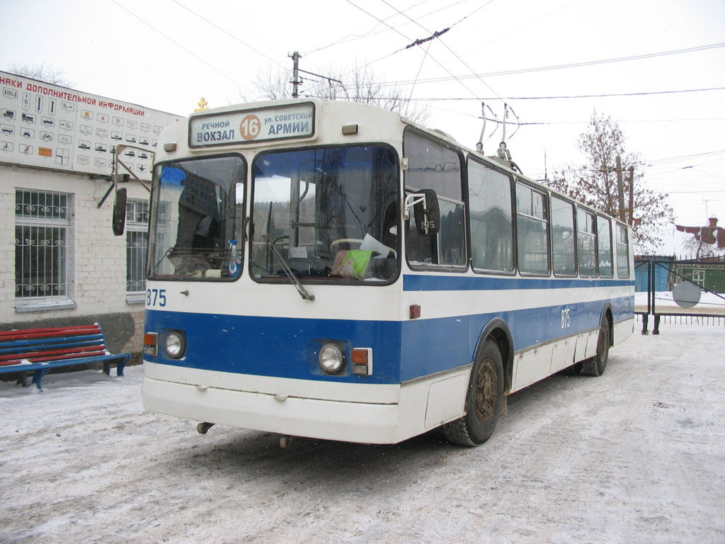 Samara, ZiU-682G [G00] № 875; Samara — Trolleybus depot # 1