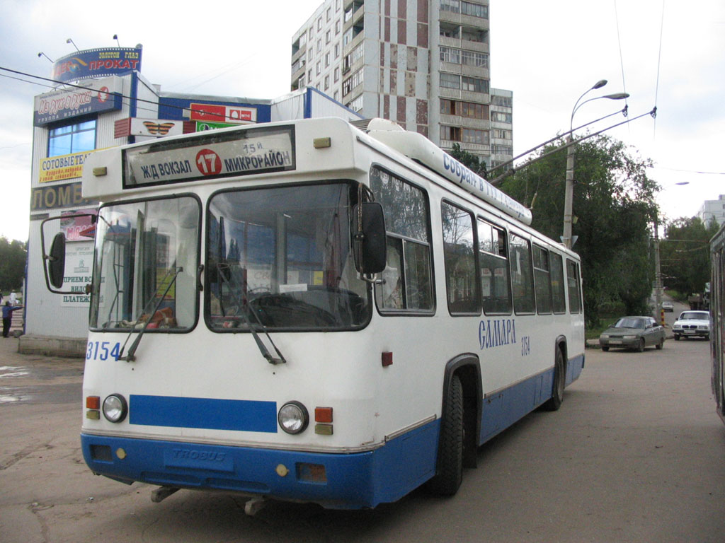 Самара, БТЗ-5276-04 № 3154; Самара — Конечные станции и кольца (троллейбус)