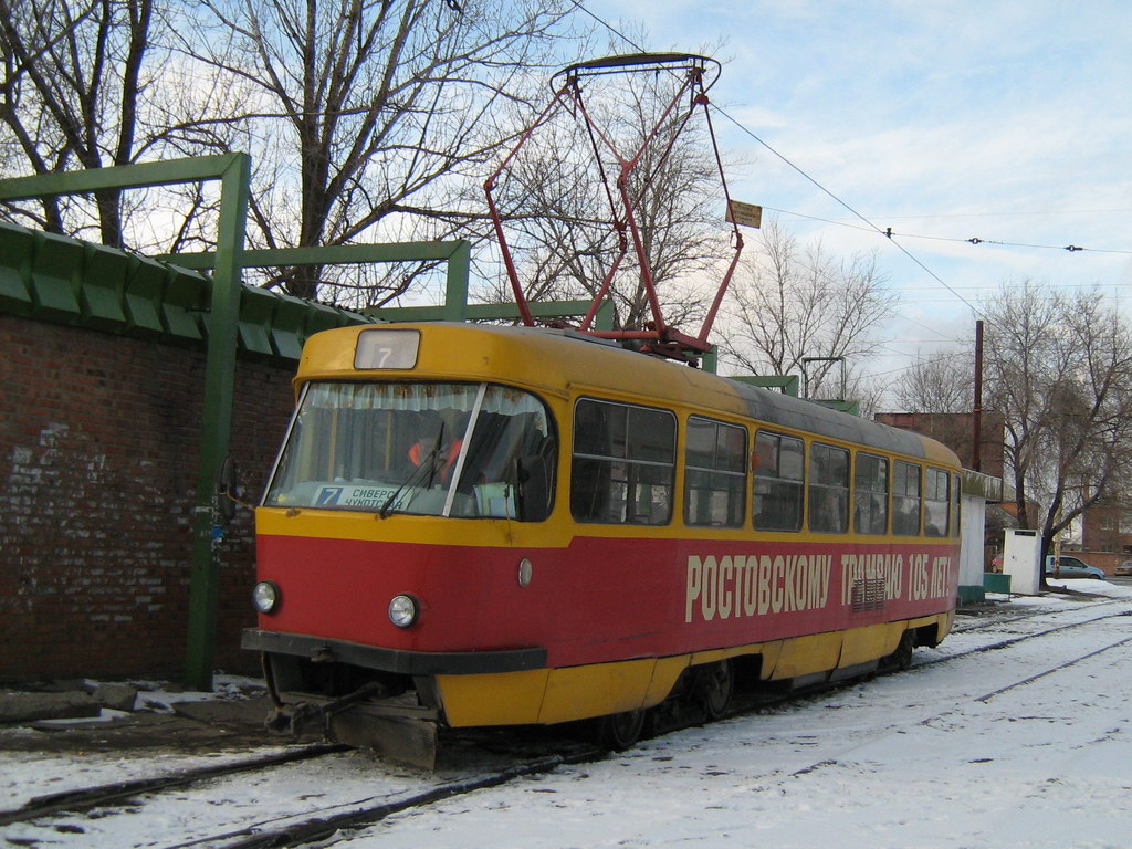 Rostov-na-Donu, Tatra T3SU (2-door) č. 105