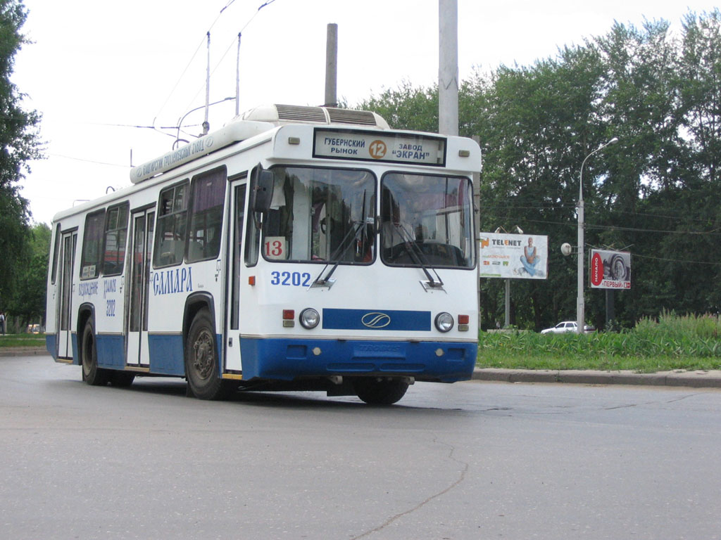 Самара, БТЗ-5276-04 № 3202; Самара — Конечные станции и кольца (троллейбус)