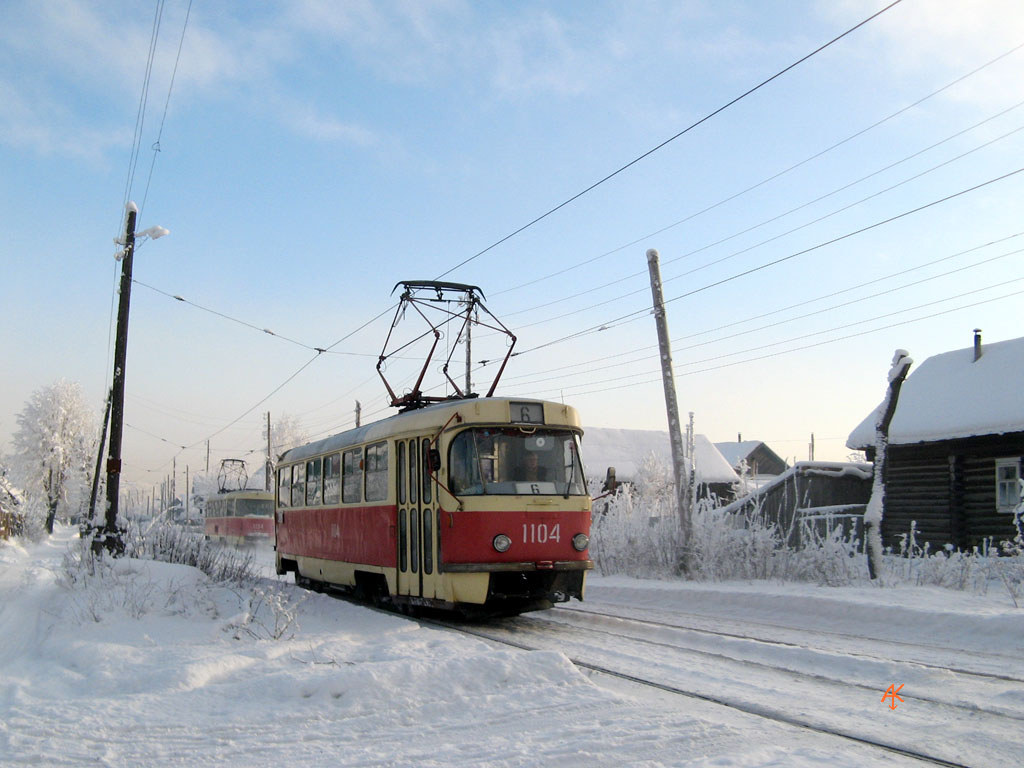 იჟევსკი, Tatra T3SU (2-door) № 1104
