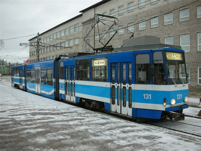 Tallinn, Tatra KT6T Nr. 131