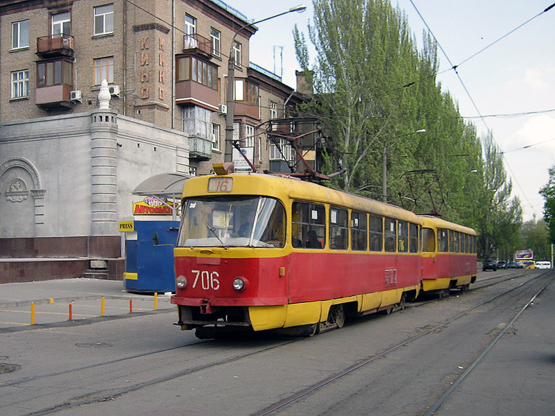 Запорожье, Tatra T3SU № 706