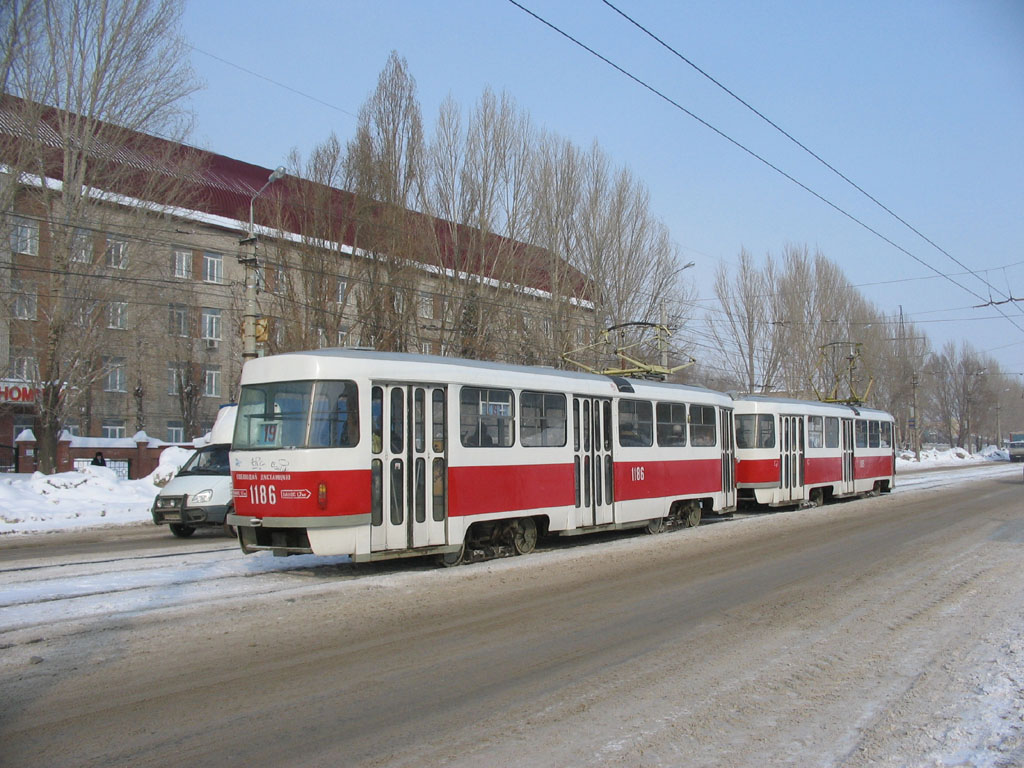 Самара, Tatra T3SU № 1186