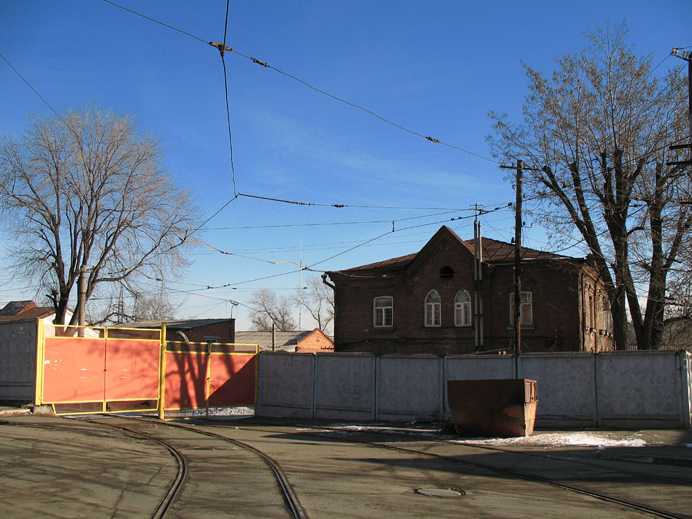 Владикавказ — Служебная линия в Городское трамвайное депо