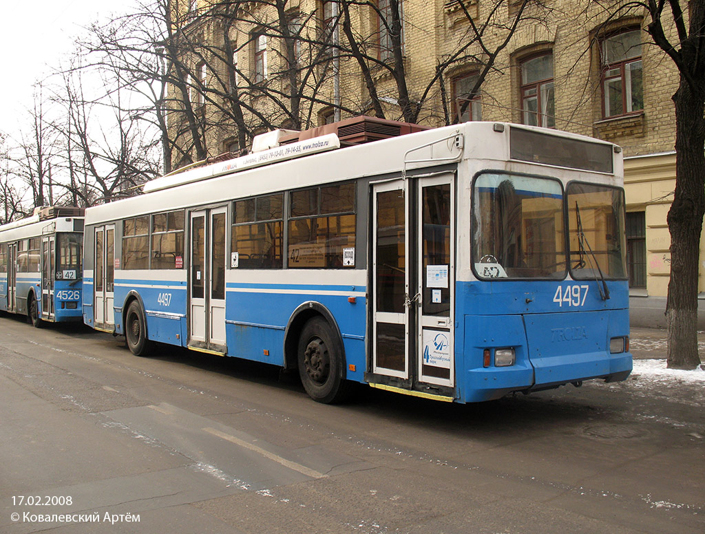 Москва, Тролза-5275.05 «Оптима» № 4497