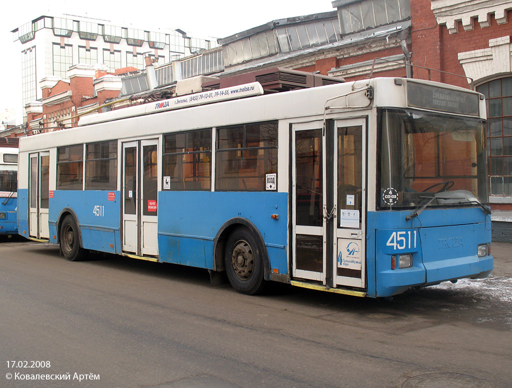 Москва, Тролза-5275.05 «Оптима» № 4511