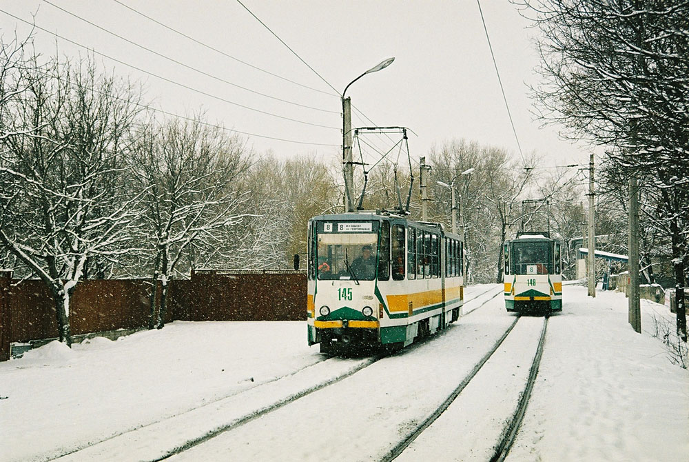 Пятигорск, Tatra KT4SU № 145; Пятигорск, Tatra KT4SU № 148